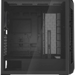 Sharkoon AK5M RGB Gaming Midi Tower Κουτί Υπολογιστή με Πλαϊνό Παράθυρο Μαύρο