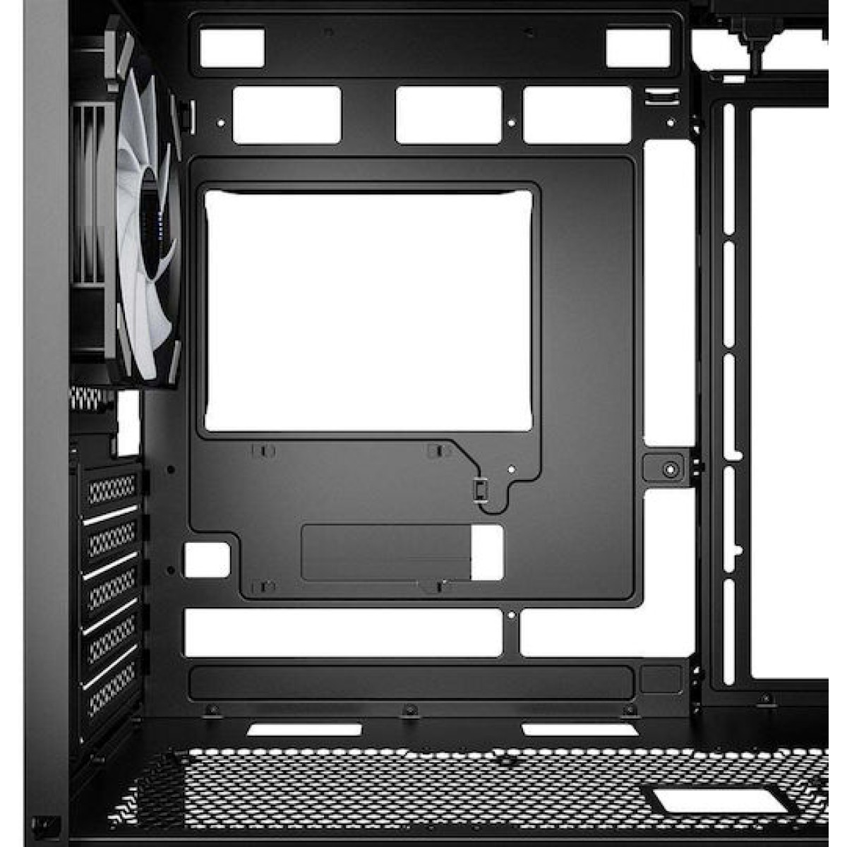 Sharkoon MK3 RGB Gaming Micro Tower Κουτί Υπολογιστή με Πλαϊνό Παράθυρο Μαύρο