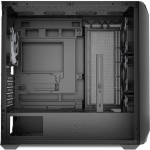 Sharkoon MK3 RGB Gaming Micro Tower Κουτί Υπολογιστή με Πλαϊνό Παράθυρο Μαύρο