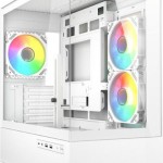 Sharkoon MK6 RGB Micro Tower Κουτί Υπολογιστή με Πλαϊνό Παράθυρο Λευκό