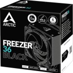 Arctic Freezer 36 Black Ψύκτρα Επεξεργαστή για Socket 1700/1851/AM4/AM5