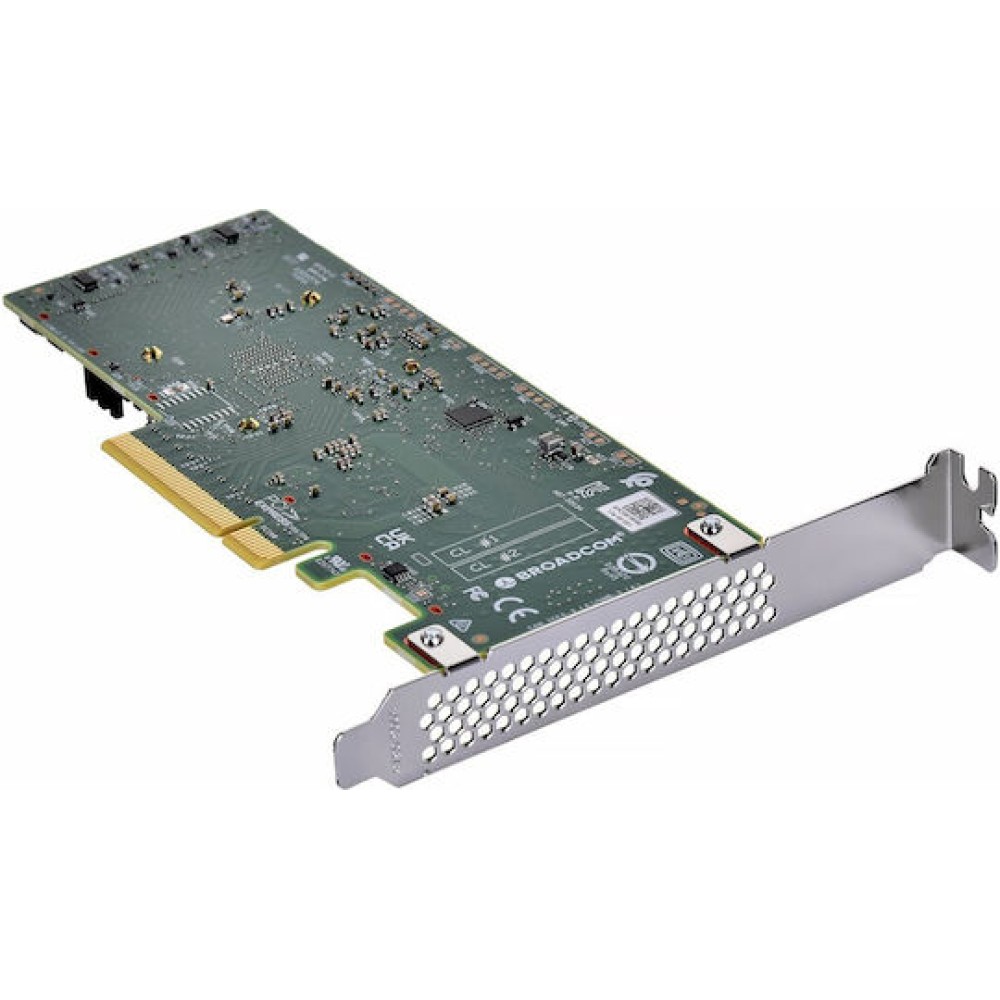 Broadcom Κάρτα PCIe σε θύρα SAS / SATA