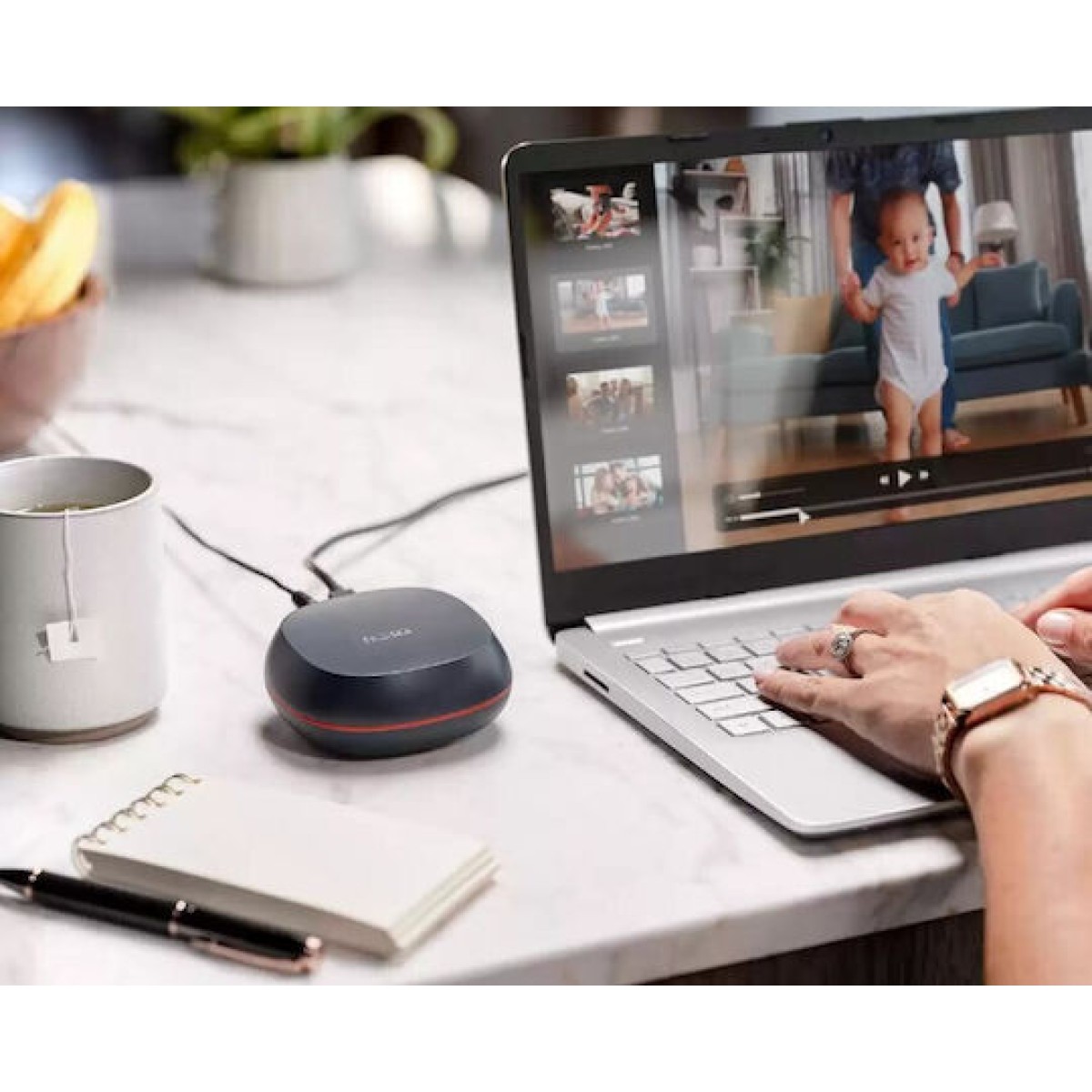 Sandisk Desk Drive USB-C Εξωτερικός SSD 4TB Μαύρο