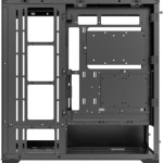 Xilence Xilent Gleam Gaming Midi Tower Κουτί Υπολογιστή με Πλαϊνό Παράθυρο και RGB Φωτισμό Μαύρο