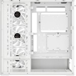 Xilence Xilent Gleam Gaming Midi Tower Κουτί Υπολογιστή με Πλαϊνό Παράθυρο και RGB Φωτισμό Λευκό