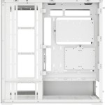 Xilence Xilent Gleam Gaming Midi Tower Κουτί Υπολογιστή με Πλαϊνό Παράθυρο και RGB Φωτισμό Λευκό