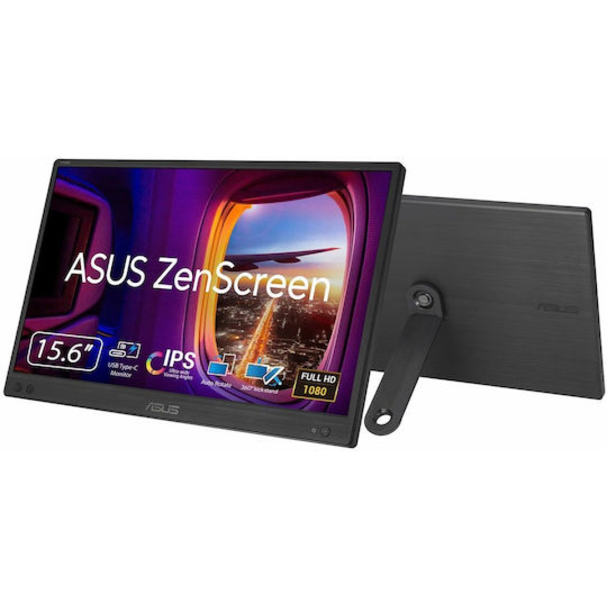 Asus ZenScreen MB166CR IPS Φορητό Monitor 15.6