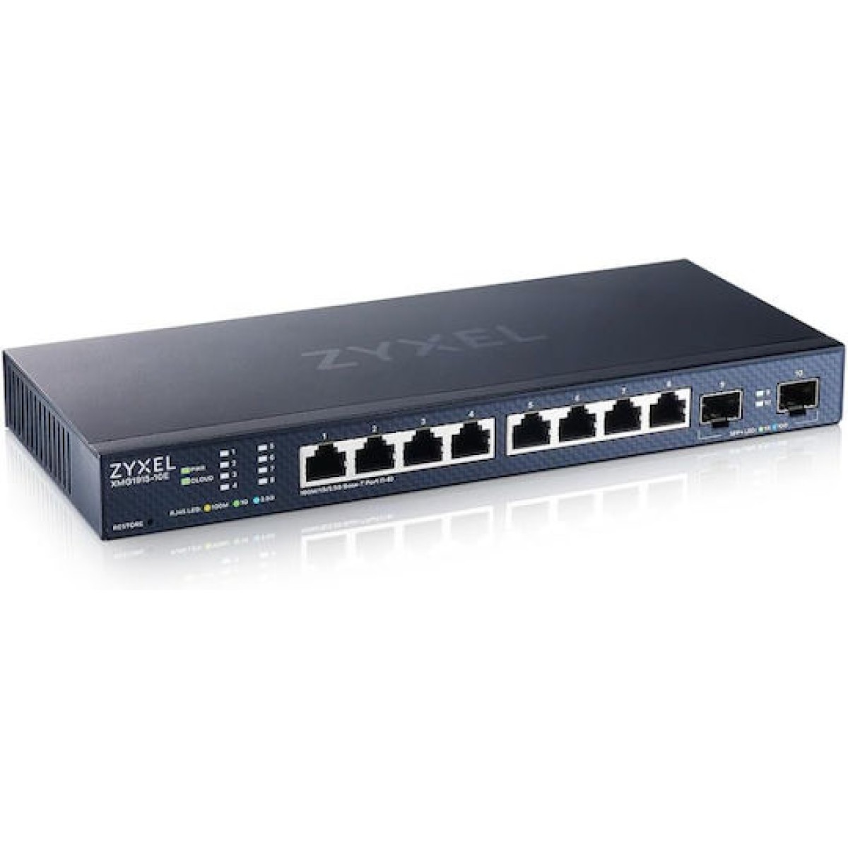 Zyxel XMG1915-10E Managed L2 Switch με 8 Θύρες Gigabit (1Gbps) Ethernet και 2 SFP Θύρες
