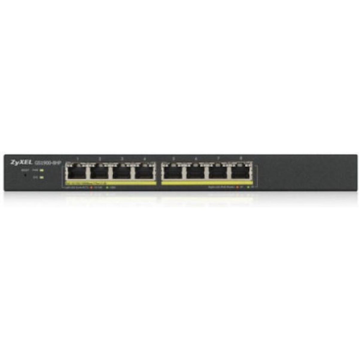 Zyxel GS1900-8HP v1 Managed L2 PoE Switch με 8 Θύρες Gigabit (1Gbps) Ethernet
