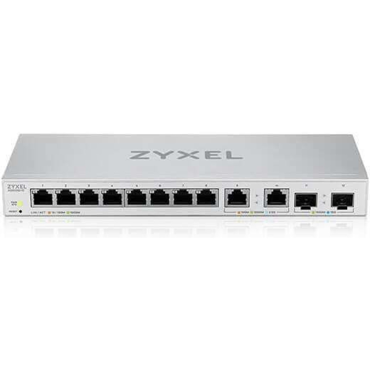 Zyxel XGS1210-12-ZZ0102F v2 Managed L2 Switch με 8 Θύρες Gigabit (1Gbps) Ethernet και 2 SFP Θύρες