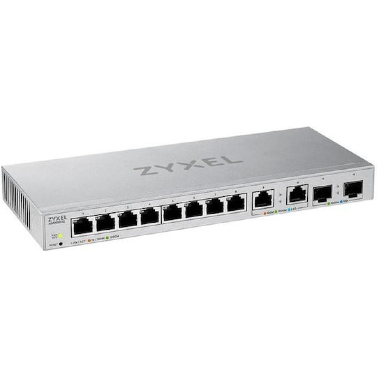 Zyxel XGS1210-12-ZZ0102F v2 Managed L2 Switch με 8 Θύρες Gigabit (1Gbps) Ethernet και 2 SFP Θύρες