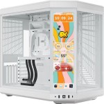 HYTE Y70 Touch Infinite Gaming Midi Tower Κουτί Υπολογιστή με Πλαϊνό Παράθυρο Λευκό
