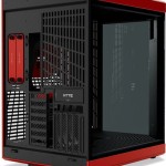 HYTE Y70 Touch Infinite Gaming Midi Tower Κουτί Υπολογιστή με Πλαϊνό Παράθυρο Black Cherry