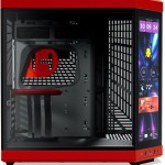 HYTE Y70 Touch Infinite Gaming Midi Tower Κουτί Υπολογιστή με Πλαϊνό Παράθυρο Black Cherry