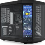 HYTE Y70 Touch Infinite Gaming Midi Tower Κουτί Υπολογιστή με Πλαϊνό Παράθυρο Μαύρο