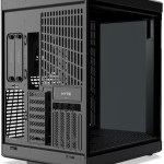 HYTE Y70 Touch Infinite Gaming Midi Tower Κουτί Υπολογιστή με Πλαϊνό Παράθυρο Μαύρο