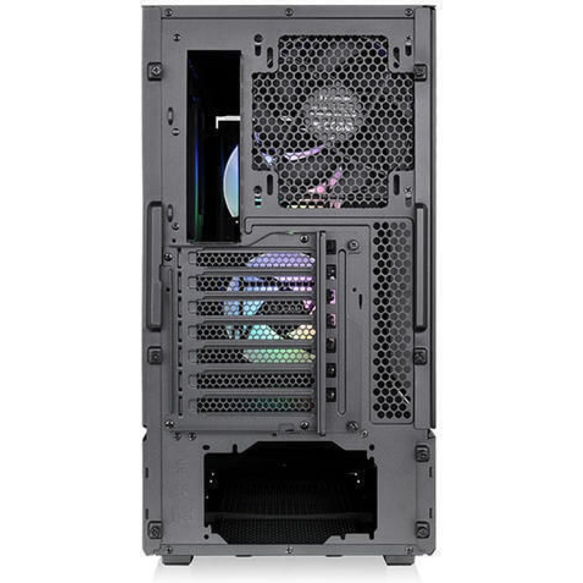 Thermaltake Ceres 350 MX Midi Tower Κουτί Υπολογιστή με Πλαϊνό Παράθυρο και RGB Φωτισμό Μαύρο