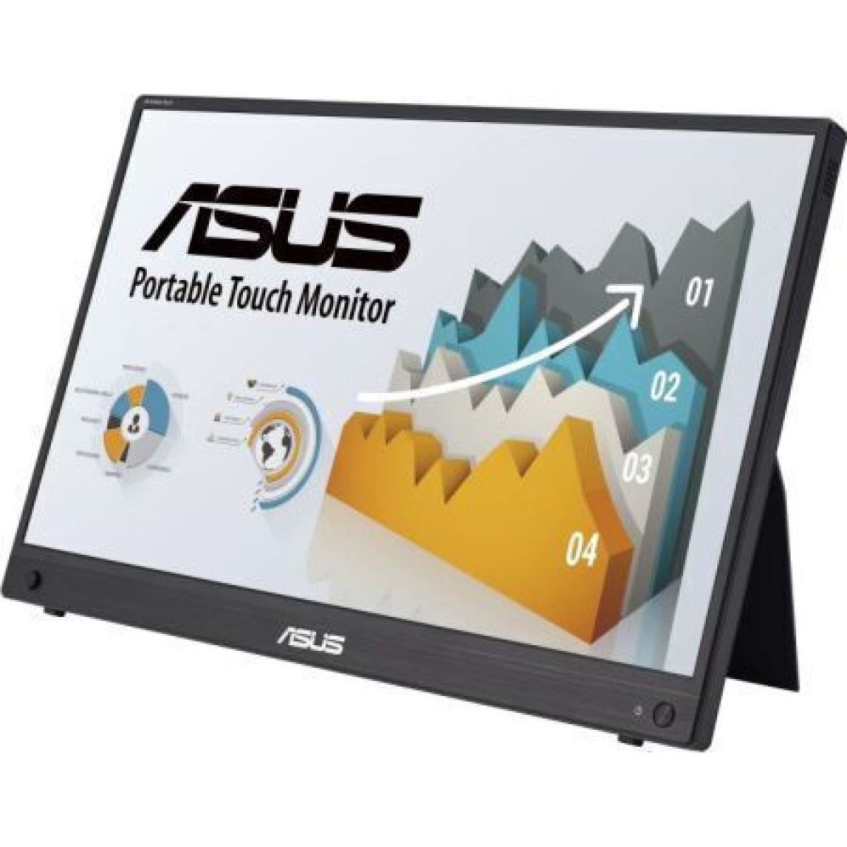 Asus MB16AMTR ZenScreen Touch IPS Φορητό Monitor 15.6