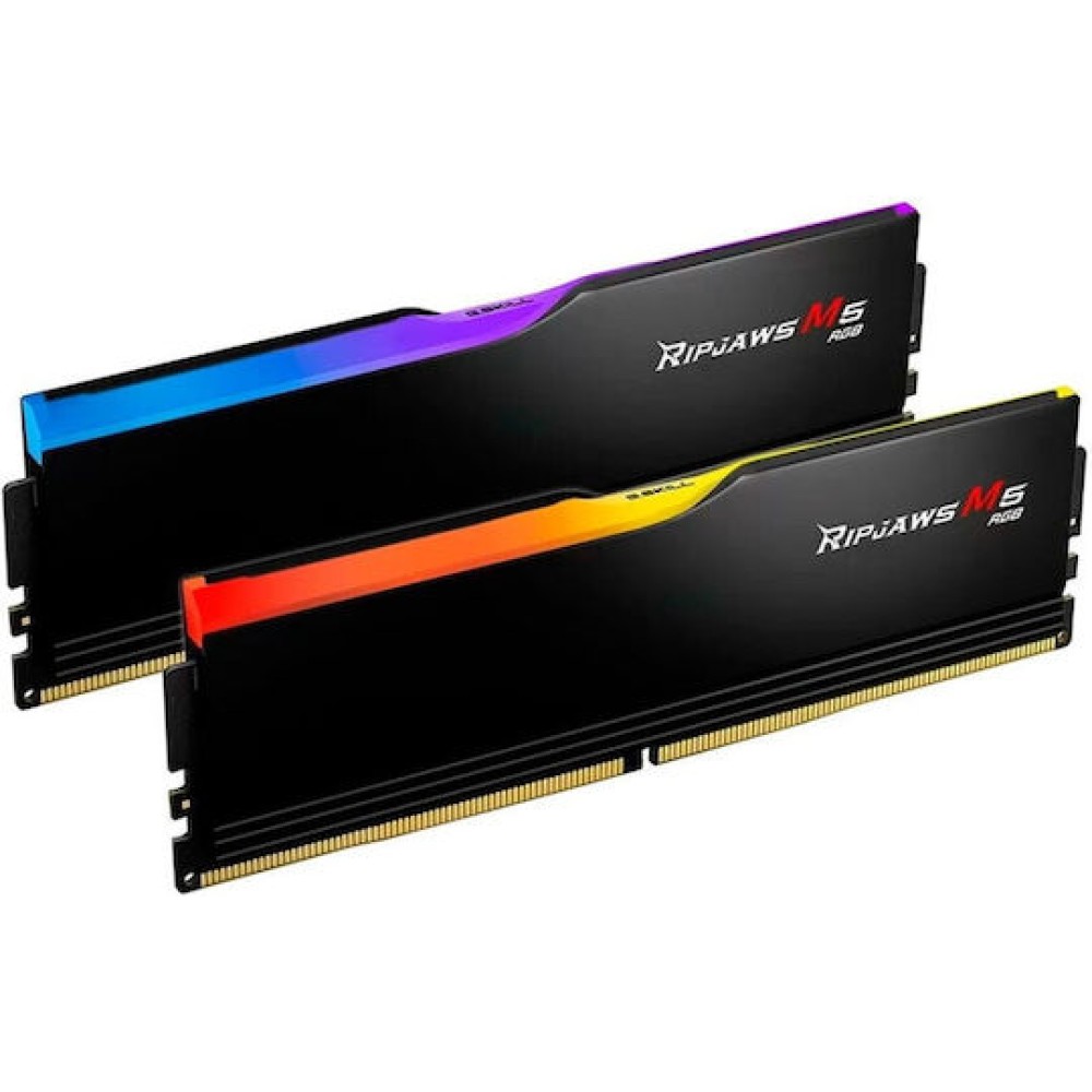 G.Skill Ripjaws M5 RGB DDR5 96GB RAM με 2x48GB Modules και Ταχύτητα 5600 για Desktop