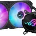 Asus ROG Strix LC III 240 (v1) Υδρόψυξη Επεξεργαστή Διπλού Ανεμιστήρα 120mm για Socket AM4/AM5/1700/1200 με ARGB Φωτισμό