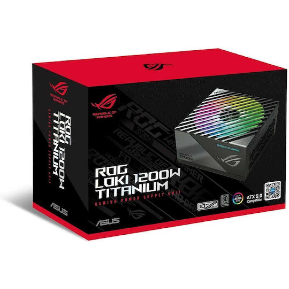 Asus ROG Loki SFX-L 1200W Μαύρο Τροφοδοτικό Υπολογιστή Full Modular 80 Plus Platinum