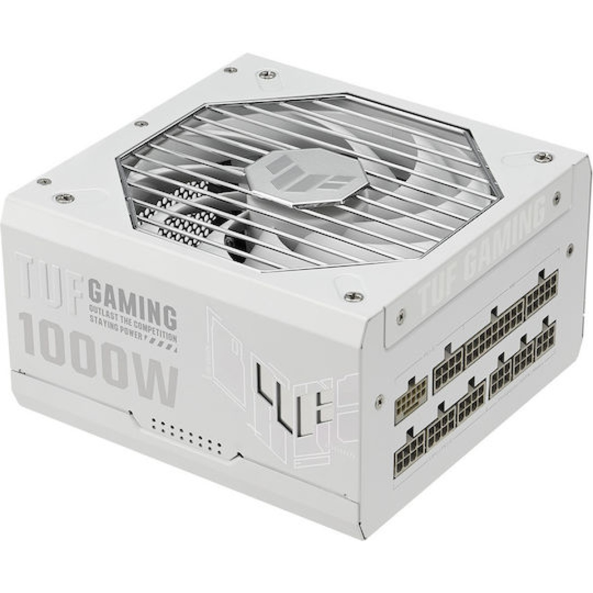 Asus TUF Gaming 1000 1000W Λευκό Τροφοδοτικό Υπολογιστή Full Modular 80 Plus Gold