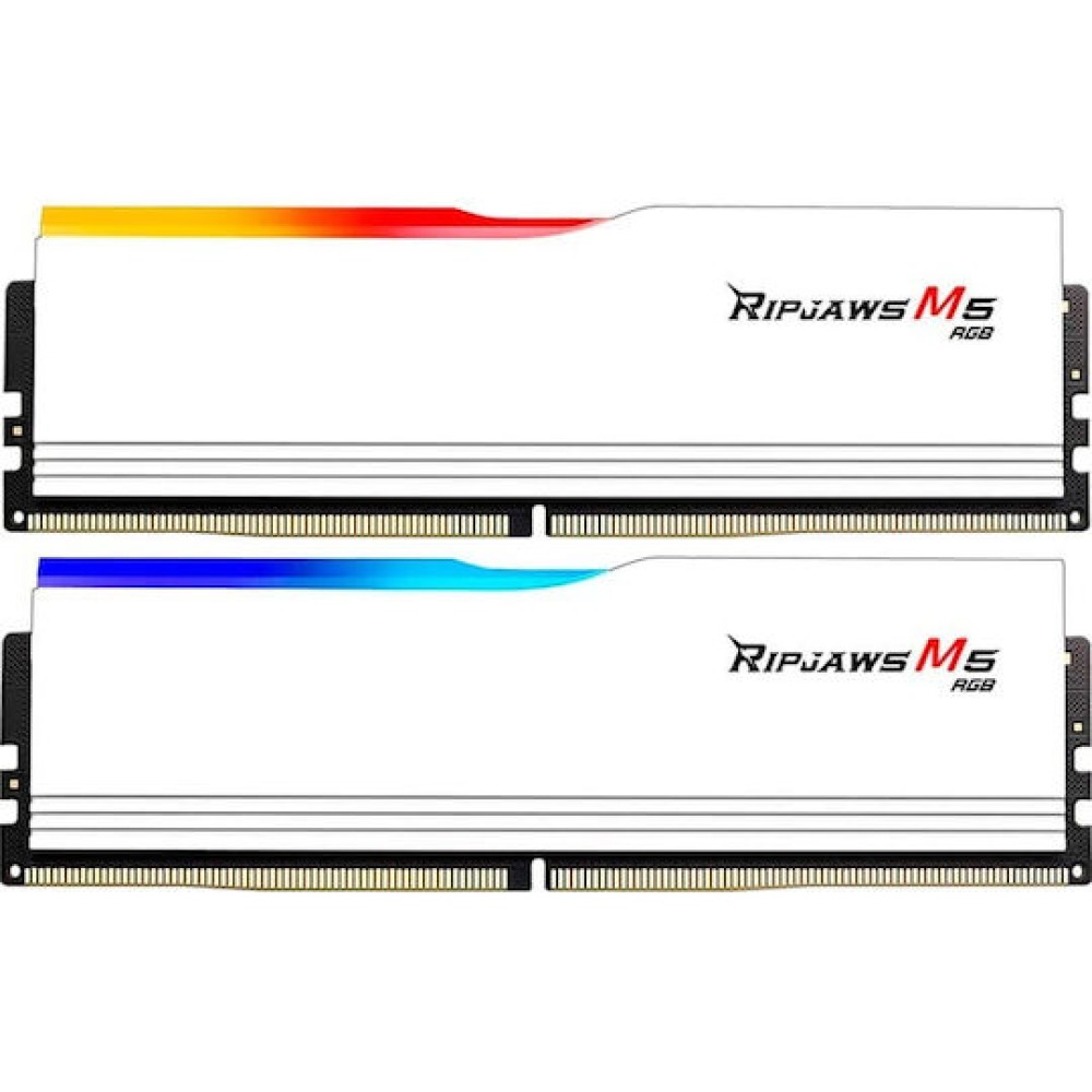 G.Skill Ripjaws M5 RGB DDR5 64GB RAM με 2x32GB Modules και Ταχύτητα 6400 για Desktop