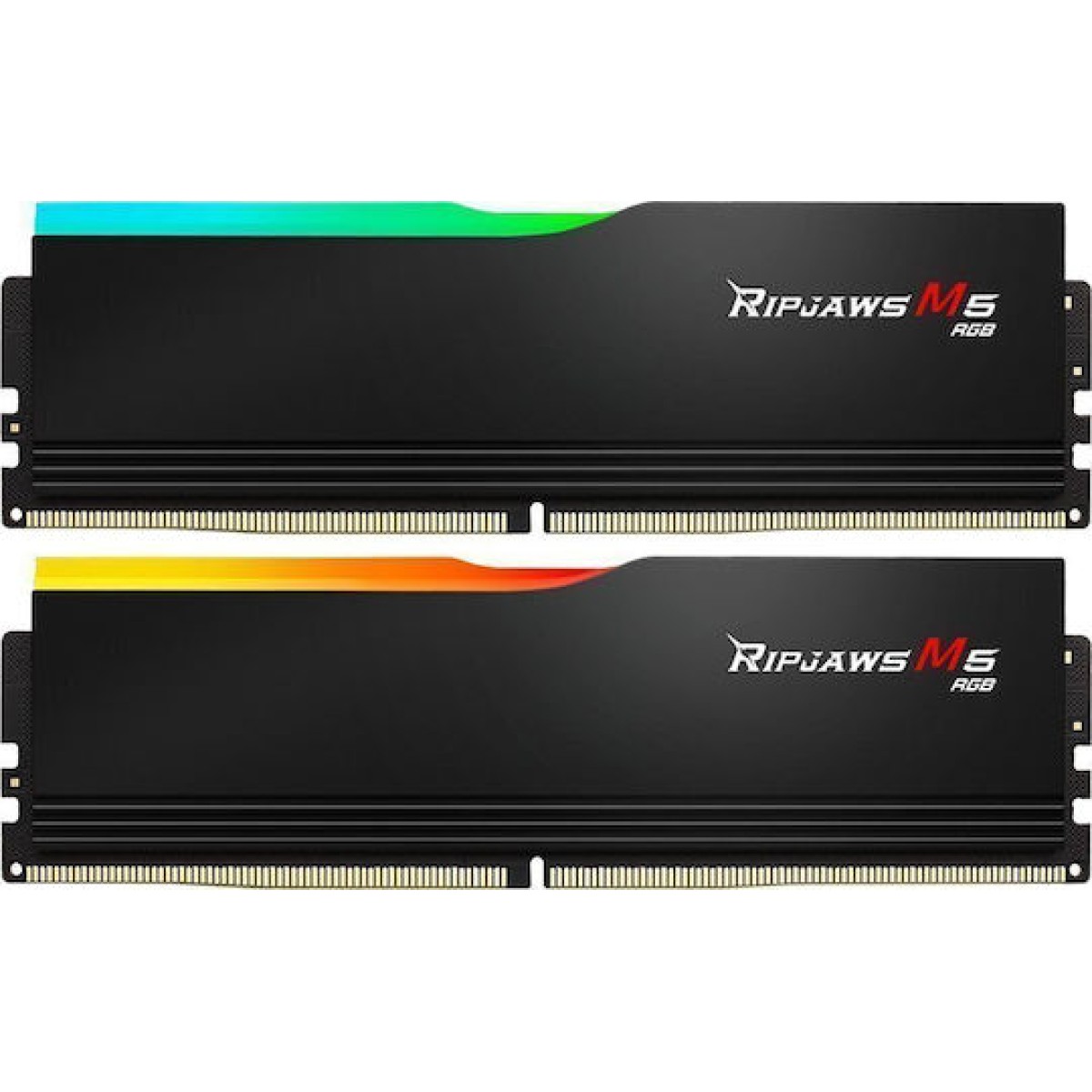 G.Skill Ripjaws M5 RGB DDR5 96GB RAM με 2x48GB Modules και Ταχύτητα 6400 για Desktop