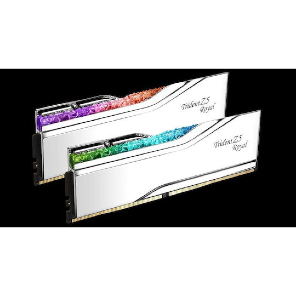 G.Skill Trident Z5 Royal DDR5 32GB RAM με 2x16GB Modules και Ταχύτητα 7200 για Desktop
