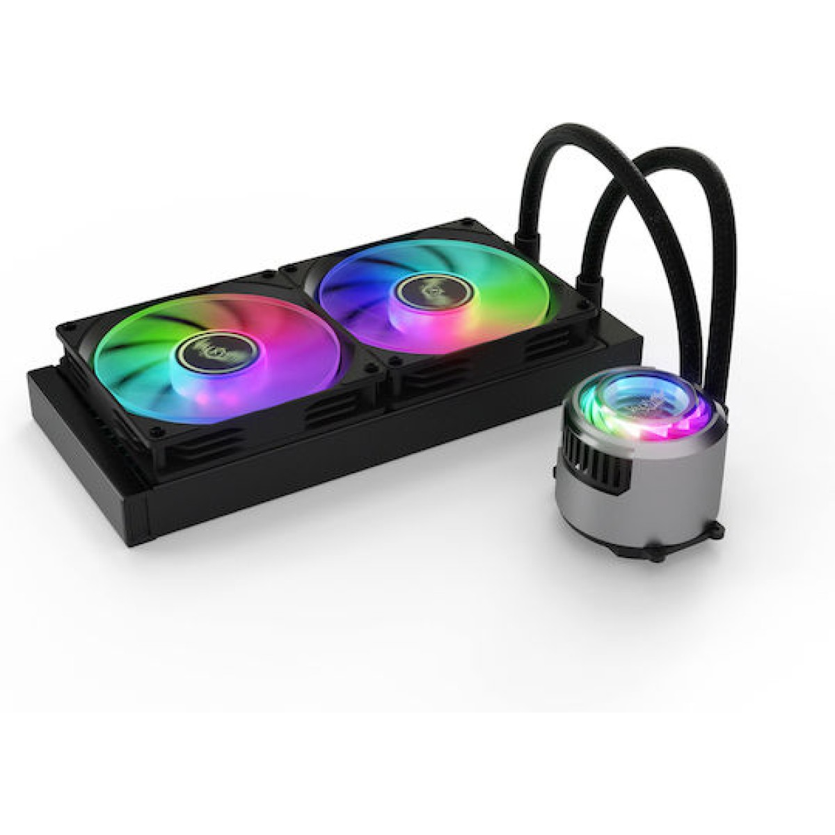 Valkyrie Jarn 240 ARGB Υδρόψυξη Επεξεργαστή Διπλού Ανεμιστήρα 120mm για Socket AM4/AM5/1700/1200/115x