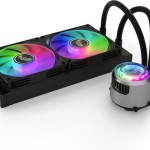 Valkyrie Jarn 240 ARGB Υδρόψυξη Επεξεργαστή Διπλού Ανεμιστήρα 120mm για Socket AM4/AM5/1700/1200/115x