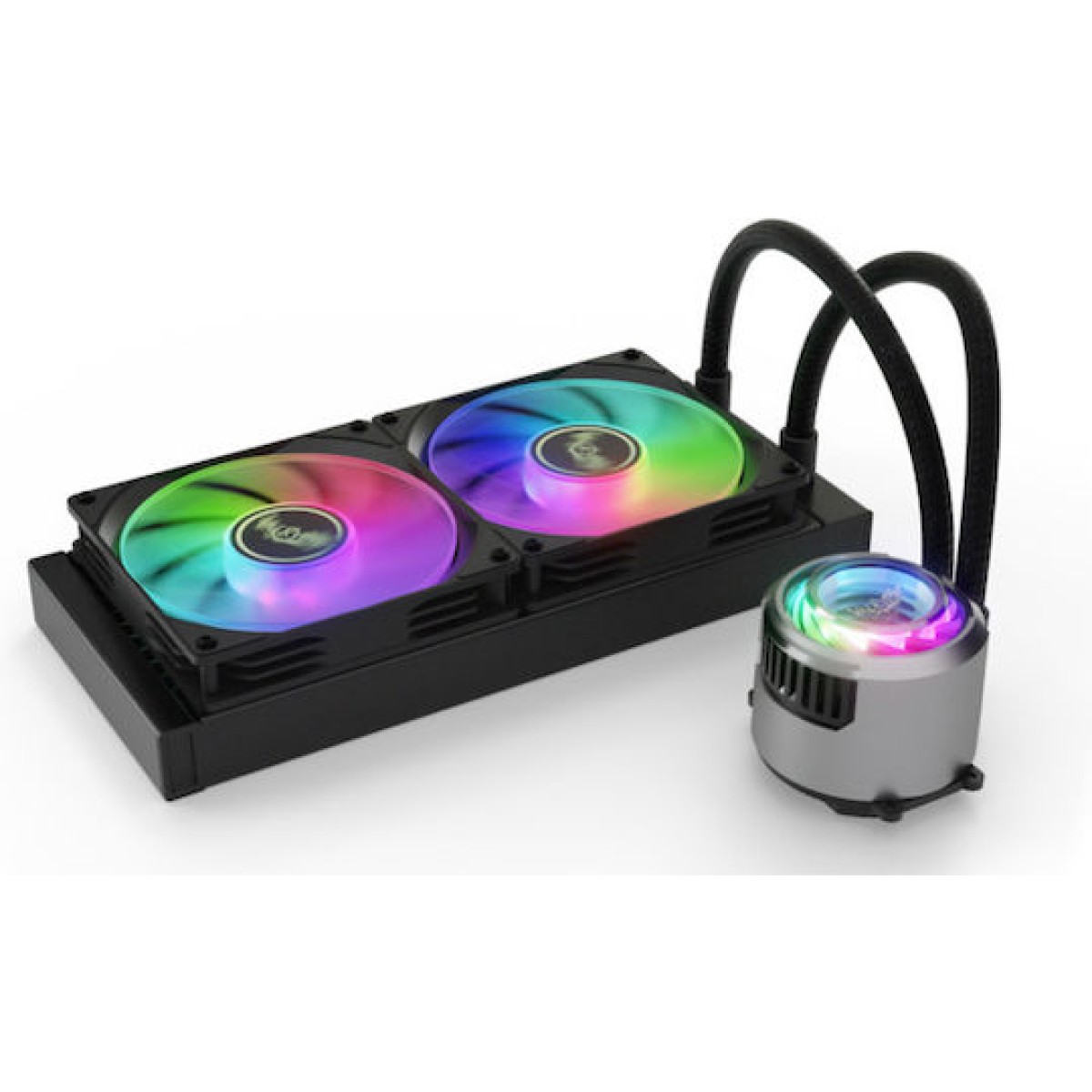 Valkyrie Jarn 240 ARGB Υδρόψυξη Επεξεργαστή Διπλού Ανεμιστήρα 120mm για Socket AM4/AM5/1700/1200/115x