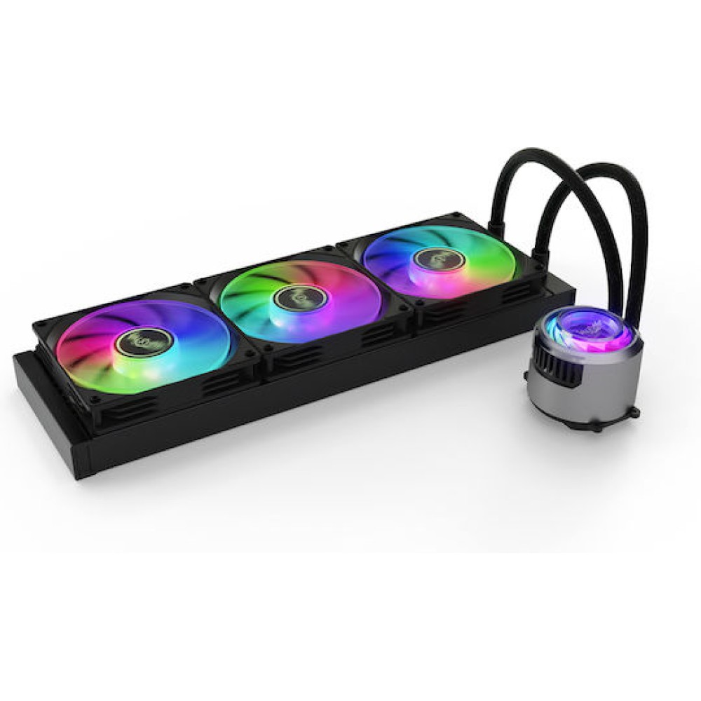 Valkyrie Jarn 360 ARGB Υδρόψυξη Επεξεργαστή Τριπλού Ανεμιστήρα 120mm για Socket AM4/AM5/1700/1200/115x