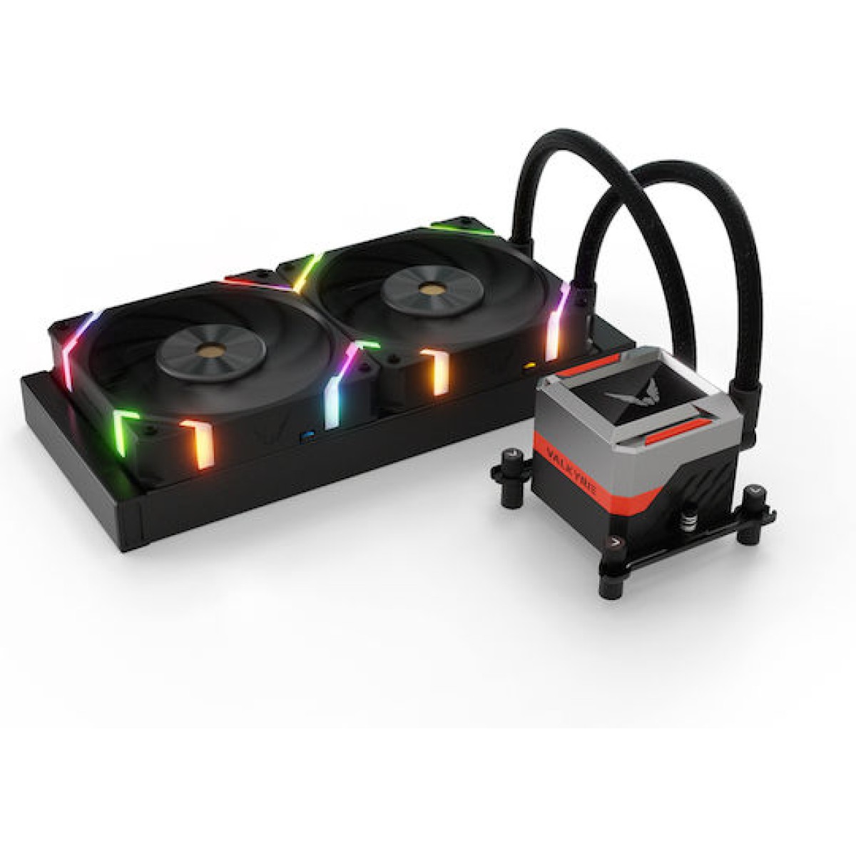 Valkyrie Syn 240 ARGB Υδρόψυξη Επεξεργαστή Διπλού Ανεμιστήρα 120mm για Socket AM4/AM5/1700/1200/115x