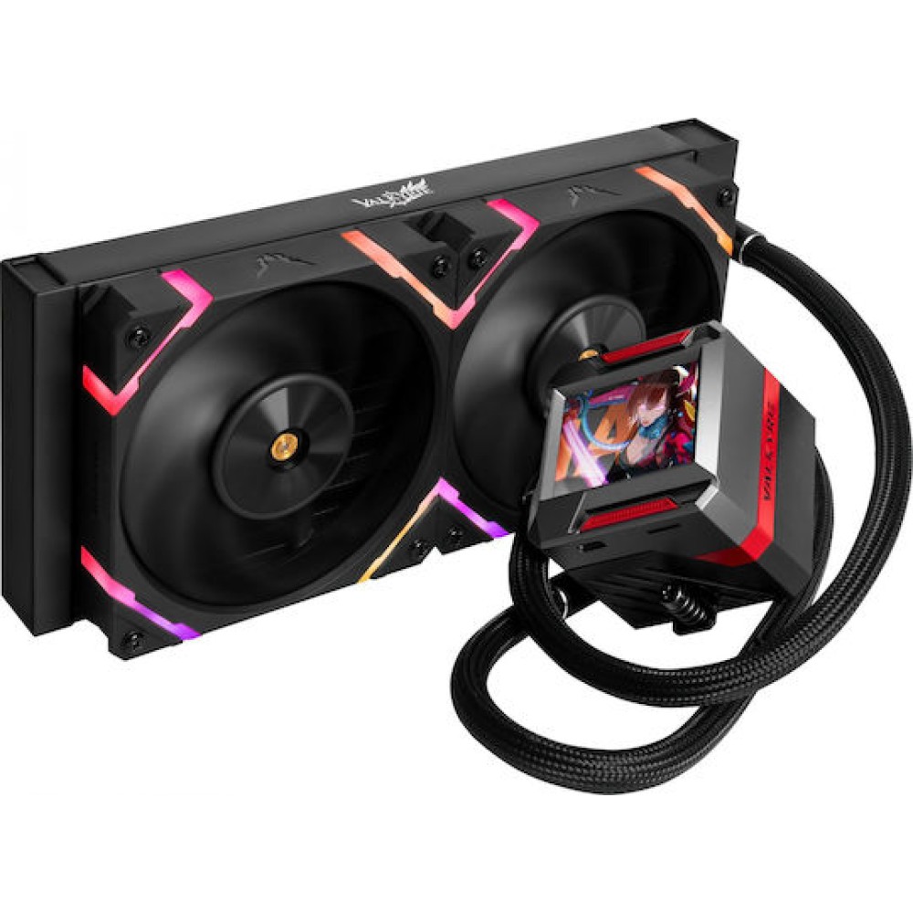 Valkyrie Syn 240 ARGB Υδρόψυξη Επεξεργαστή Διπλού Ανεμιστήρα 120mm για Socket AM4/AM5/1700/1200/115x