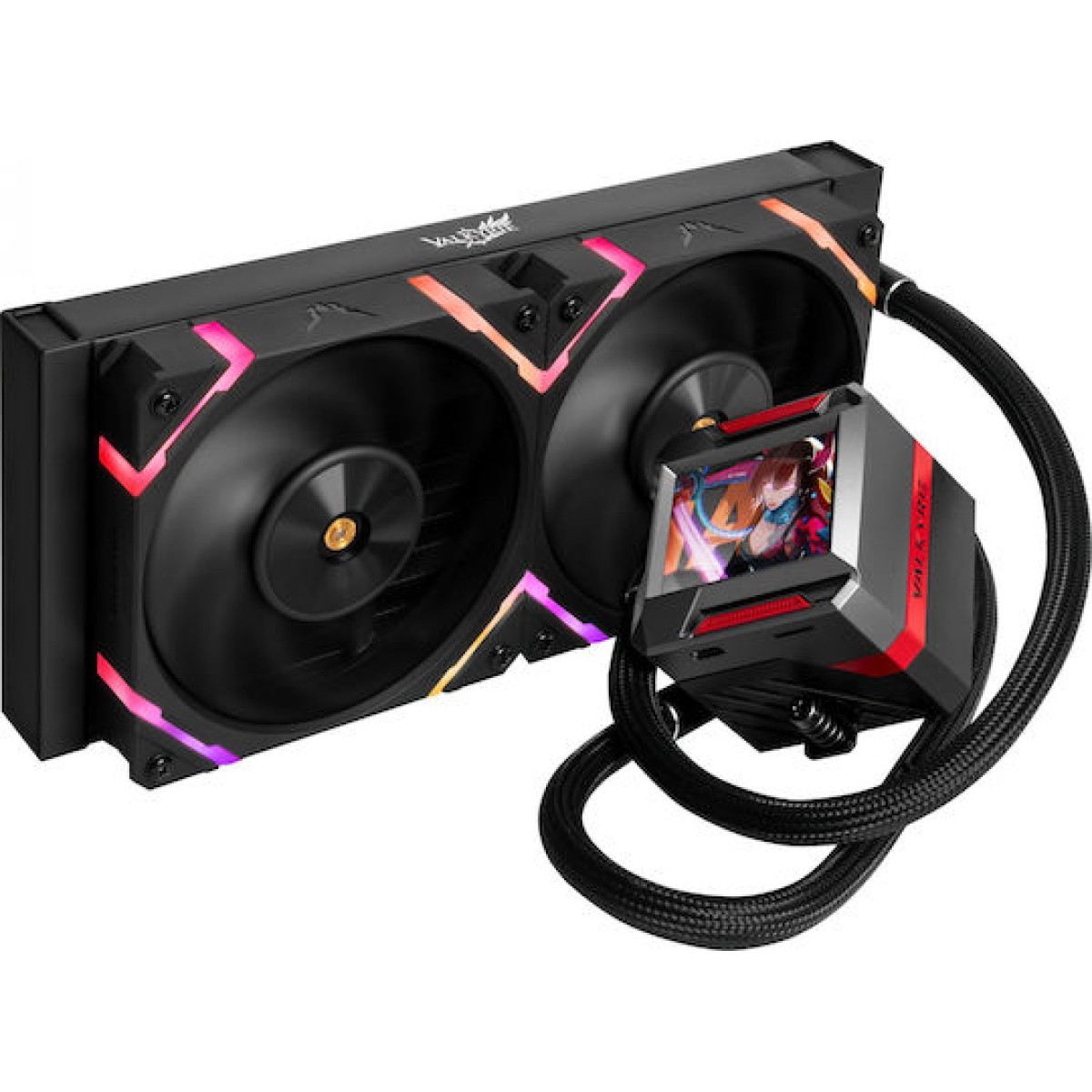 Valkyrie Syn 240 ARGB Υδρόψυξη Επεξεργαστή Διπλού Ανεμιστήρα 120mm για Socket AM4/AM5/1700/1200/115x