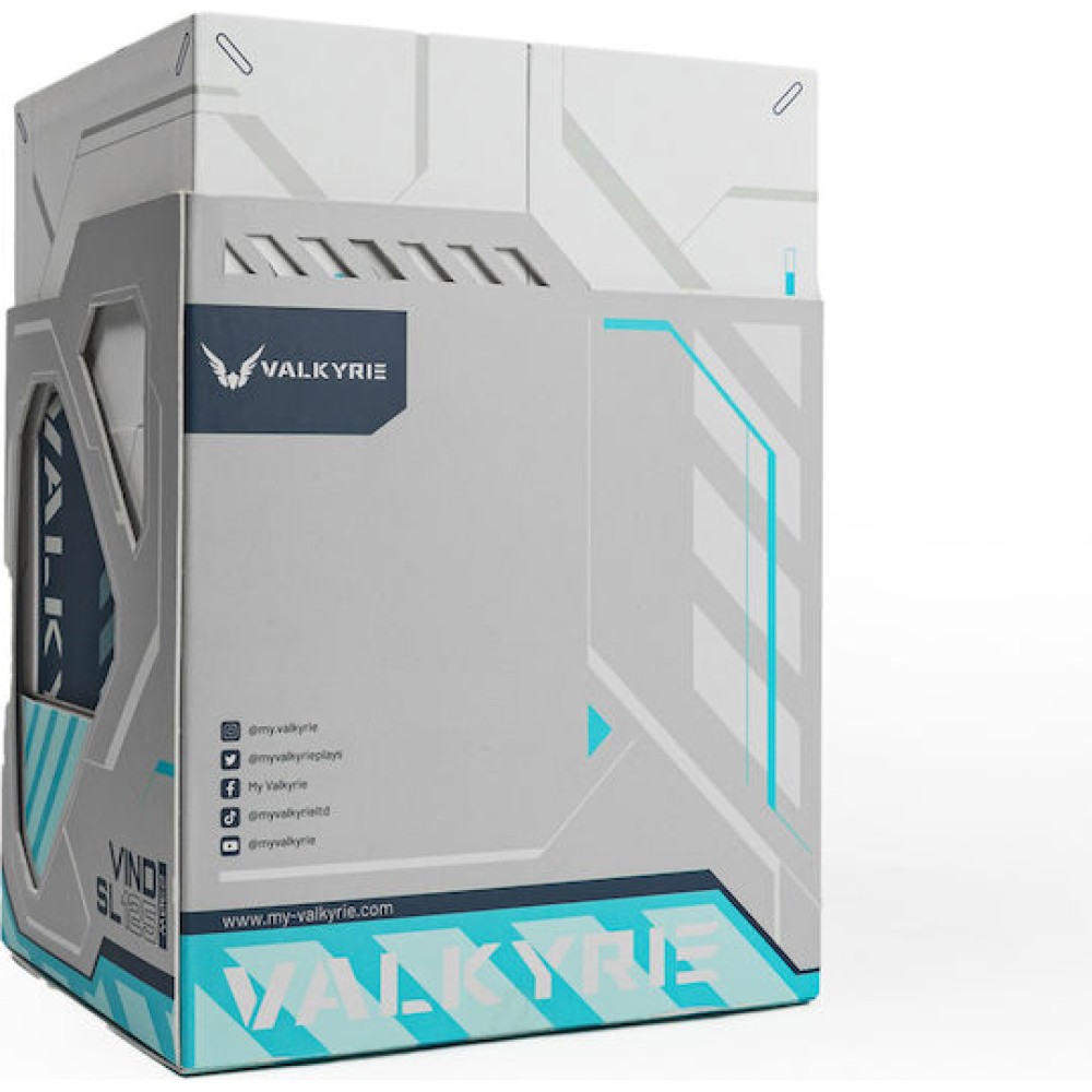 Valkyrie Vind SL125 Ψύκτρα Επεξεργαστή για Socket AM4/AM5/1200/115x/1700 με ARGB Φωτισμό Λευκή