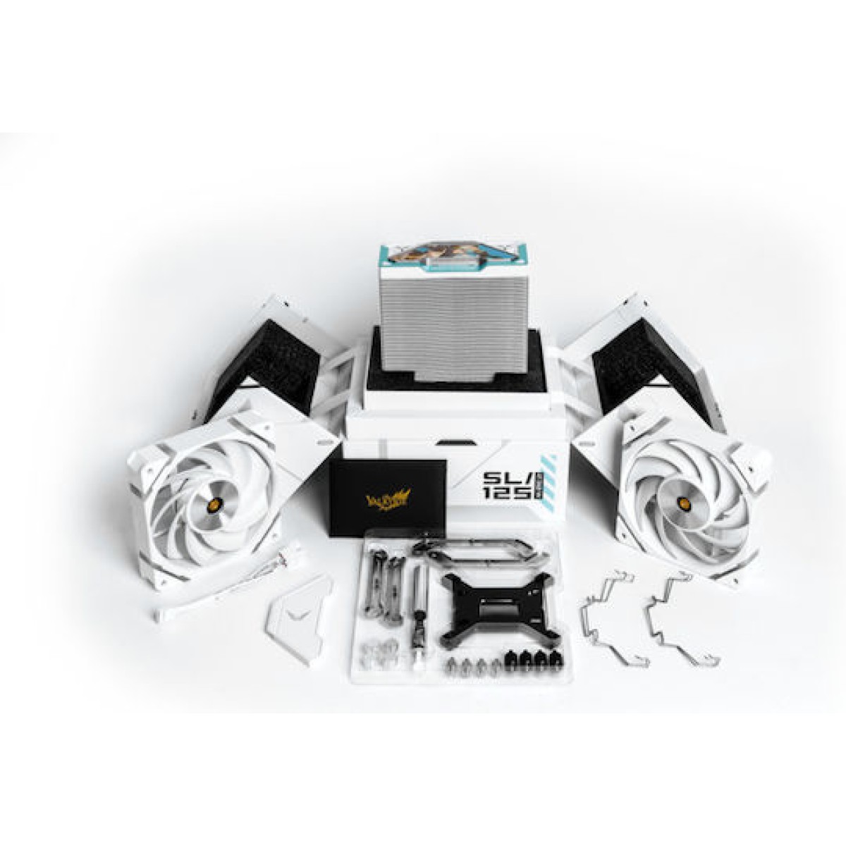 Valkyrie Vind SL125 Ψύκτρα Επεξεργαστή για Socket AM4/AM5/1200/115x/1700 με ARGB Φωτισμό Λευκή