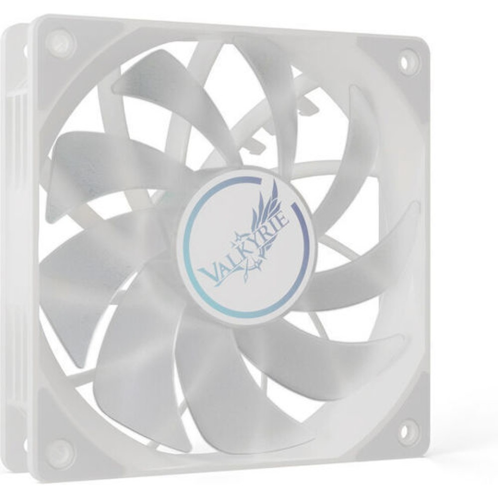 Valkyrie V12F Case Fan 120mm με ARGB Φωτισμό και Σύνδεση 4-Pin PWM Λευκό
