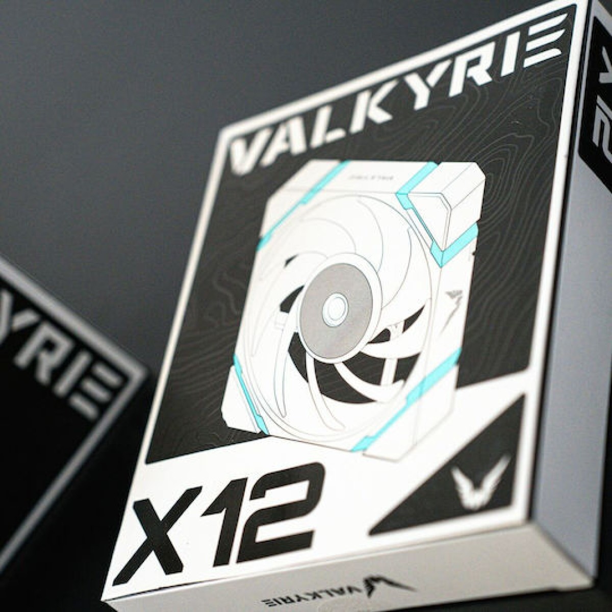 Valkyrie X12 Case Fan 120mm με ARGB Φωτισμό και Σύνδεση 4-Pin PWM Λευκό