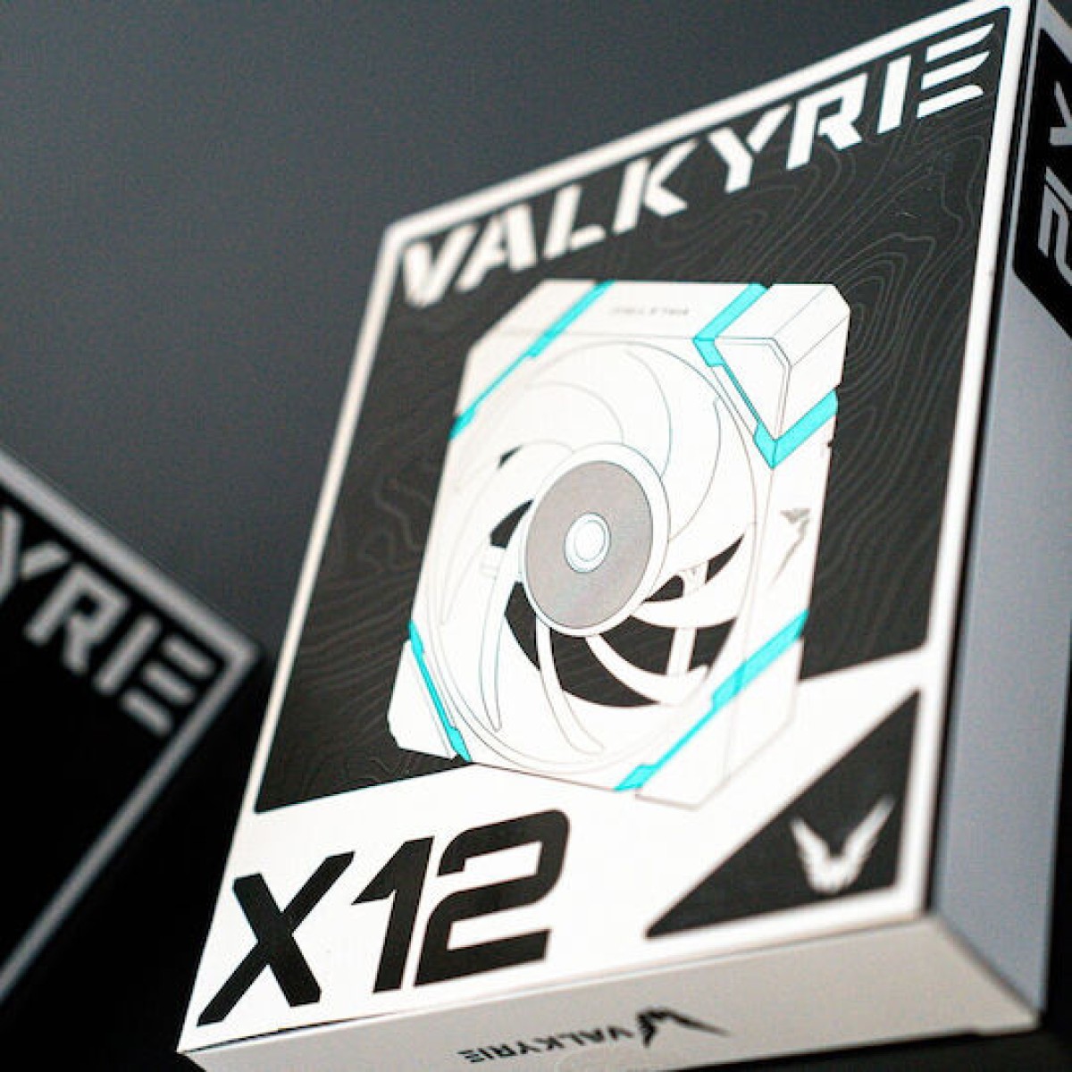 Valkyrie X12 Reverse Case Fan 120mm με ARGB Φωτισμό και Σύνδεση 4-Pin PWM Λευκό