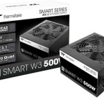 Thermaltake Smart W3 500W Μαύρο Τροφοδοτικό Υπολογιστή Full Wired 80 Plus Standard