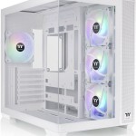 Thermaltake View 380 TG ARGB Gaming Midi Tower Κουτί Υπολογιστή Λευκό