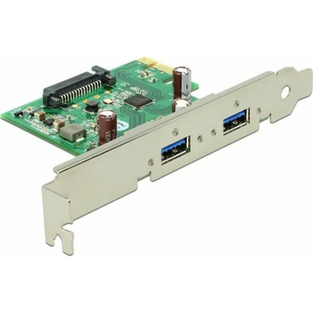 DeLock Κάρτα PCIe σε 2 θύρες USB 3.0