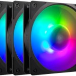 CoolerMaster Mobius 120P Case Fan με ARGB Φωτισμό και Σύνδεση 4-Pin PWM 3τμχ