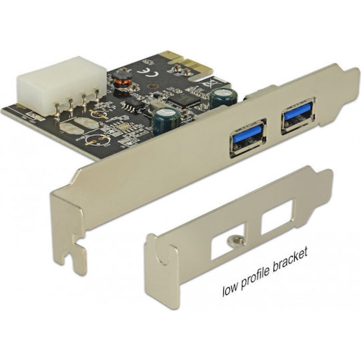 DeLock Κάρτα PCIe σε 2 θύρες USB 3.0