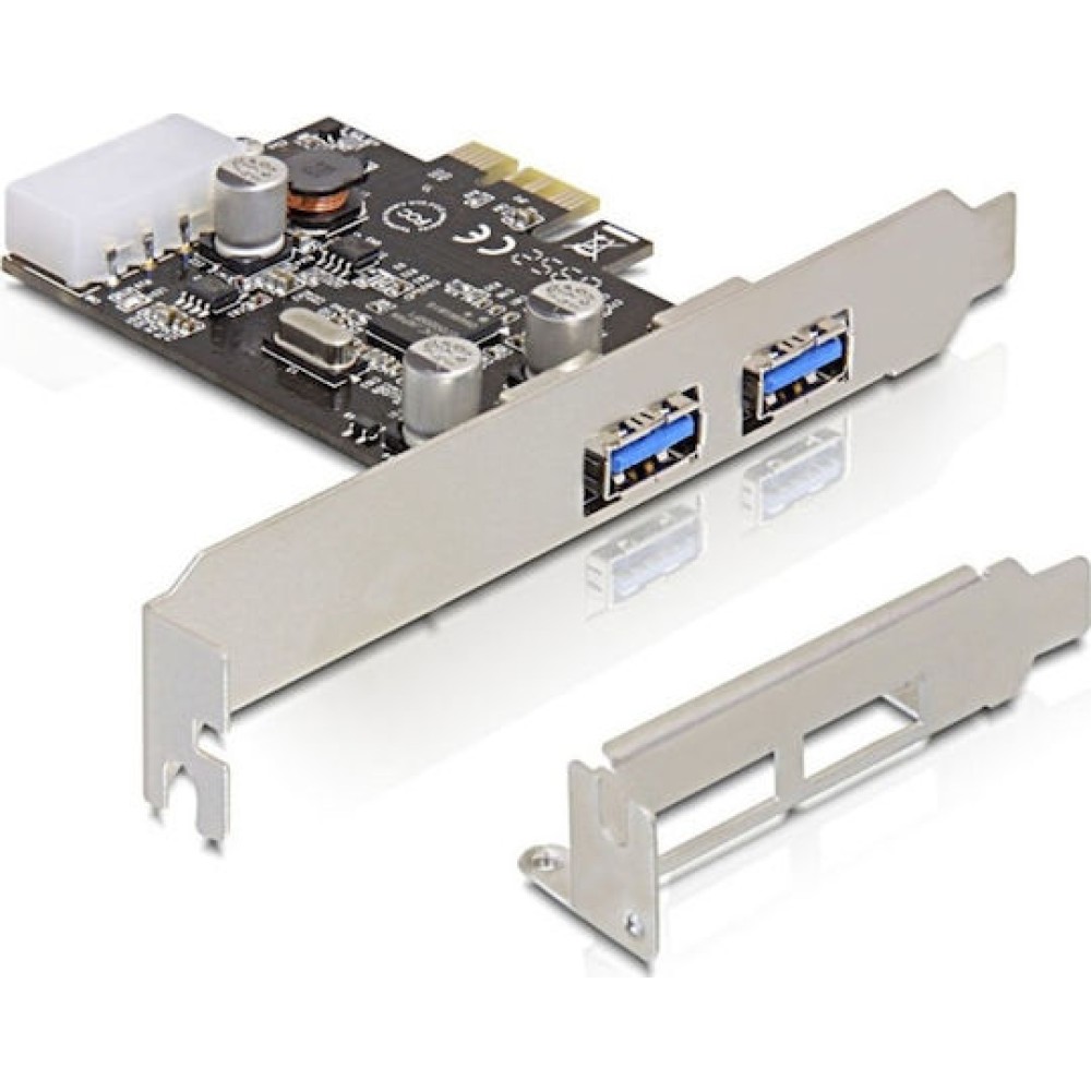 DeLock Κάρτα PCIe σε 2 θύρες USB 3.0
