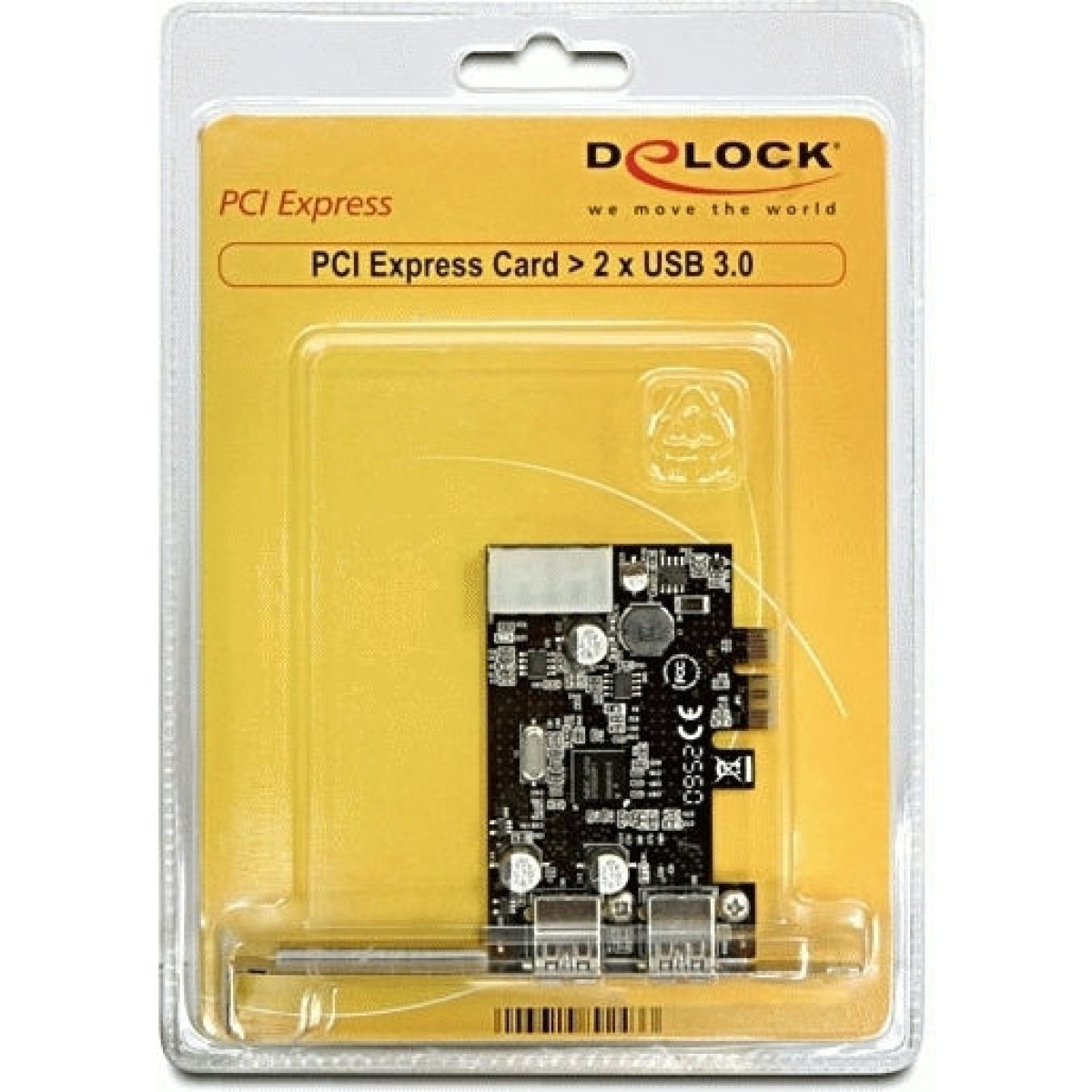 DeLock Κάρτα PCIe σε 2 θύρες USB 3.0