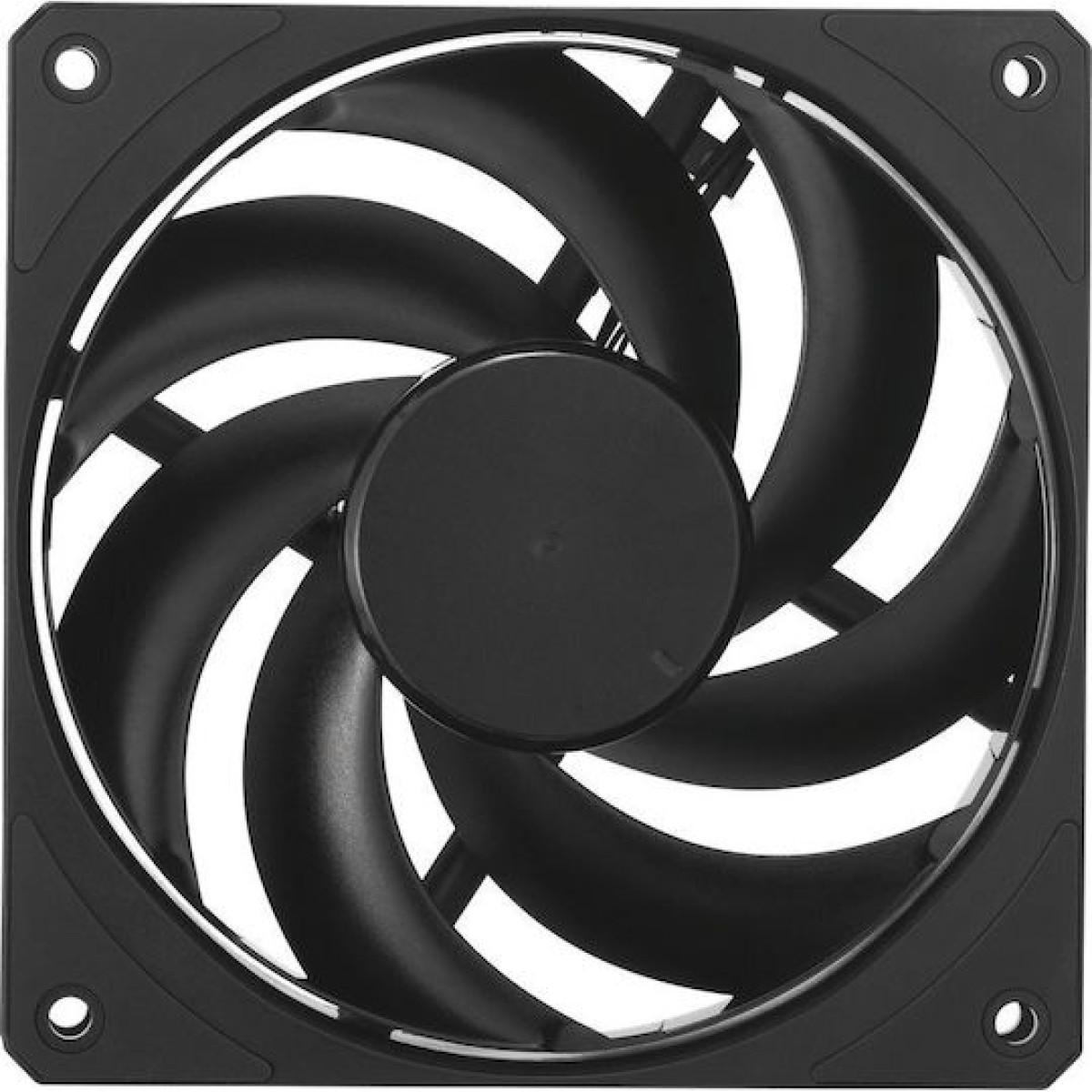 CoolerMaster Mobius 120 Case Fan με Σύνδεση 4-Pin PWM Black Edition