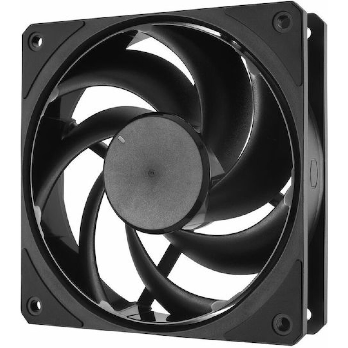 CoolerMaster Mobius 120 Case Fan με Σύνδεση 4-Pin PWM Black Edition